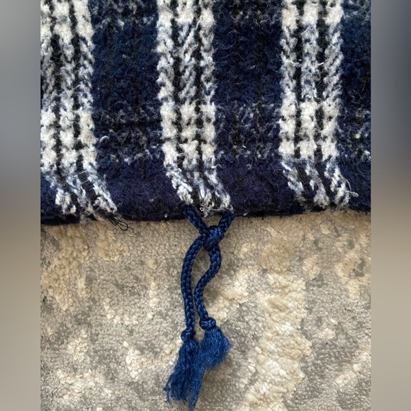 Rare Vintage Ron Jon Surf Shop Heavy Beach 1/4 Sweatshirt Zip Blue White XL - Picture 4 of 12